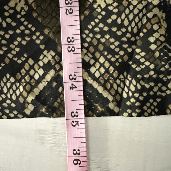 Kobi Halperin Leah Notched Lapel Jacket Snake Print Size XS - Picture 10 of 10